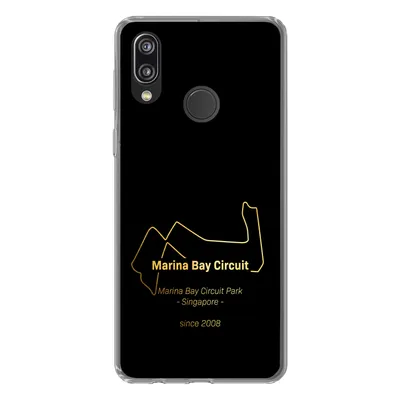 Produktbild von MuchoWow® Handyhülle Schutzhülle Hülle für Huawei P20 Lite (2020) Singapur - Formel 1 - Rennstrecke Silikon Softcase Handy Hülle - Kartenhalter