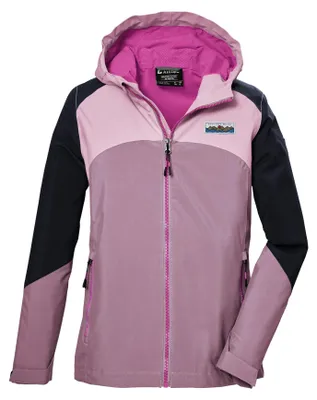 Produktbild von killtec Mädchen Funktionsjacke ist wasserdicht/Regenjacke mit Kapuze KOS 150 GRL