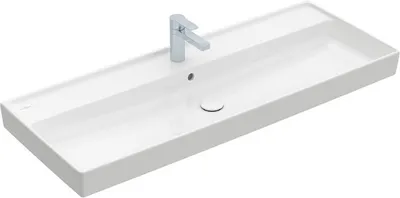 Produktbild von Villeroy & Boch Collaro Schrankwaschtisch, 1 Hahnloch, mit Überlauf, 1200x470mm, 4A33C5RW