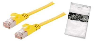Imagen del producto de Cable de conexión plana, categoría 7, de 7,50 metros, compatible con shiverpeaks BASIC-S y FTP