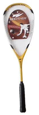 Zdjęcie produktu dla Rakieta do squasha Brother COMPOSTE 195 g żółta