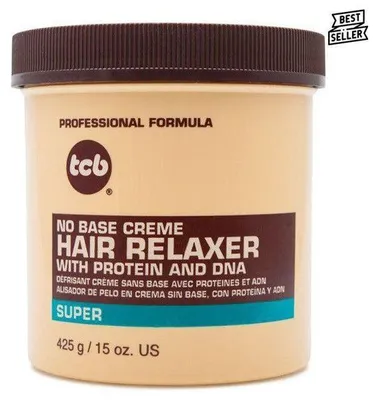 Obrázok produktu pre TCB No Base Cream Hair Relaxer Super 15oz
