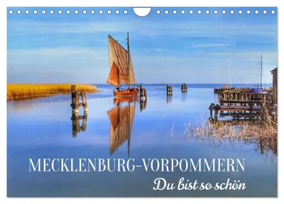Produktbild von MECKLENBURG-VORPOMMERN.Du bist so schön (Wandkalender 2027 DIN A4 quer), CALVENDO Monatskalender