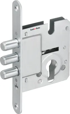 Produktbild von KOTARBAU® Türschloss Haustür mit Bolzen 160 x 50 mm Tür Einsteckschloss Zylinder aus Stahl Türschloss Zylinder Haustürschloss Gartentor Schloss Torschloss Steckschloss