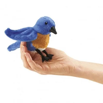 Produktbild von Folkmanis 2755 Fingerpuppe Hüttensänger-Vogel