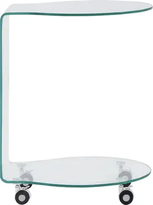 Produktbild von vidaXL Couchtisch 45x40x58 cm Hartglas