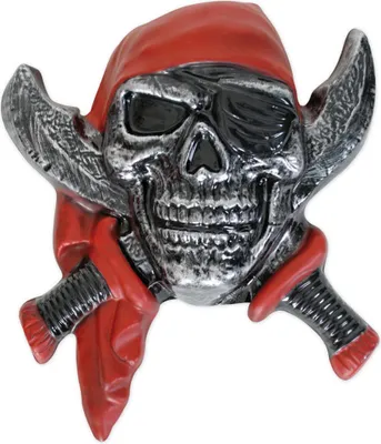 Produktbild von Pirat Piraten Deko Wandanhänger ca. 40 cm Halloween Karneval Fasching Party Deko