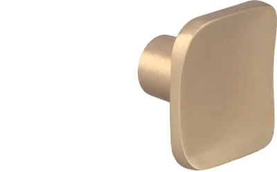 Immagine prodotto di Natural Goods Berlin maniglie per mobili rotonde KONKAV, pomelli per mobili 30x27mm, pomelli per armadi adatti a spessori di ante di 15-22mm, maniglie per armadi da cucina, cassettiere, credenze ecc., oro (spazzolato), 1 pezzo