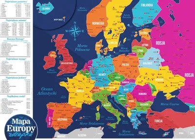 Obrázok produktu pre Európa. Farebná stieracie karta