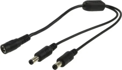 Produktbild von Verbindungskabel Jack-Buchse zu 2x Jack-Stecker