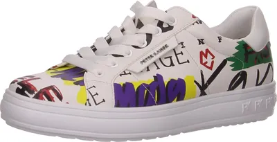 Produktbild von Caprice Schnürhalbschuhe in weiss/weiss kombi, Gr. 7