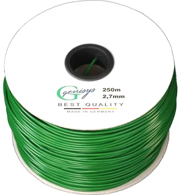 Produktbild von Begrenzungskabel Kabel 250m Begrenzungs Draht Ø2,7mm - HQ - auf der Kabelrolle - kompatibel mit Honda ® Miimo ® 310 520 3000