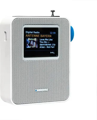 Produktbild von Blaupunkt Steckdosenradio mit Bluetooth und DAB+, Weiß, Farbdisplay