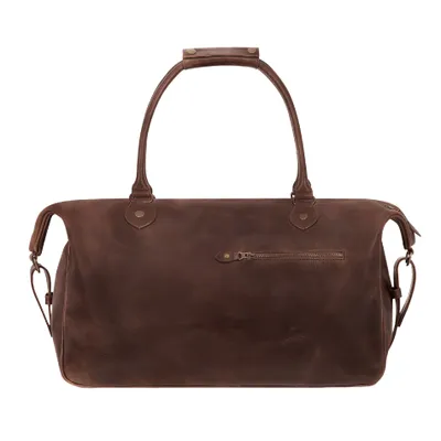 Produktbild von Buckle & Seam Leder Weekender Linwood - Braun / Dots