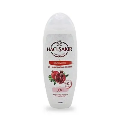 Produktbild von Haci Sakir "Granatapfel" 2 in 1 Shampoo & Spülung 500ml