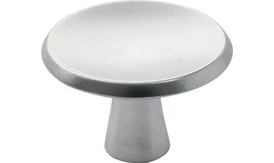 Zdjęcie produktu dla gałka meblowa hermeta 3751 odlew aluminiowy anodowany srebrny ze śrubą M4x25mm - 3751-01E