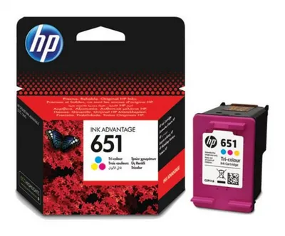 Obrázek produktu pro HP 651 Tříbarevná originální inkoustová kazeta Advantage, Standardní výtěžnost, Azurová, Purpurová, Žlutá, Inkoust na bázi barvy, 1 ml, 1 kusů, Balení více kusů