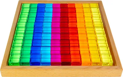 Produktbild von Bauspiel Licht-Bauwürfel 100 Teile