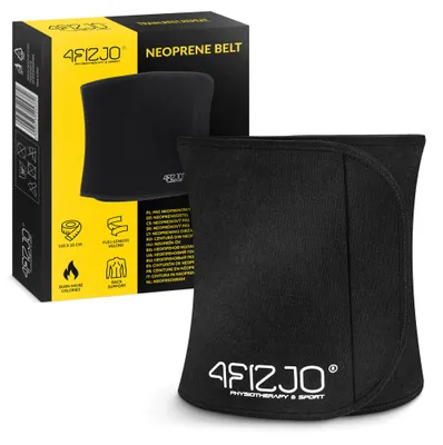 Produktbild von 4FIZJO Neopren, Bauchgurt, Klettverschluss, Rückenstütze, Fitness Training