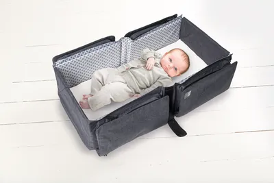 Obrázek produktu pro Baby travel přebalovací a přenosná taška, Grey