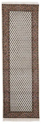 Produktbild von Mir Teppich Läufer Creme 80x300 cm | Moderner Teppich für Wohn- und Schlafzimmer