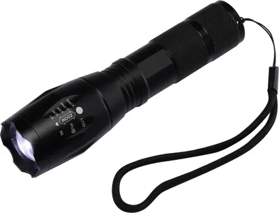 LED Taschenlampe - kaltweiße LED - 300lm - 13,5 x 3,5cm