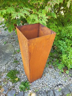 Produktbild von Edelrost Dekosäule, konisch Edelrost Dekosäule konisch - 100 cm