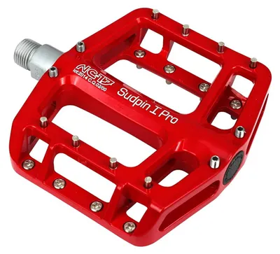 Produktbild von NC-17 Plattformpedal Sudpin I Pro, Alu, Kugellager, rot
