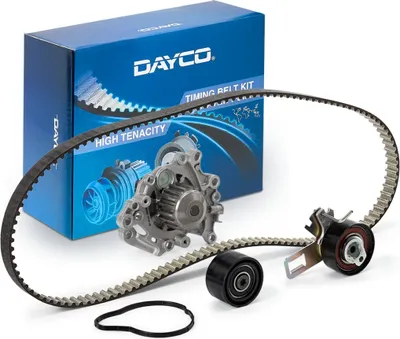 Produktbild von DAYCO KTBWP12080 Zahnriemensatz + Wasserpumpe für FORD FOCUS III Turnier Focus Mk4 Turnier (HP) für OPEL Corsa F passend für PEUGEOT 2008 Kombi (CU)