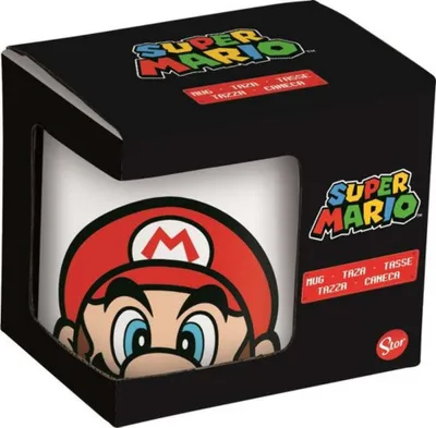 Produktbild von Super Mario Tasse im Geschenkkarton