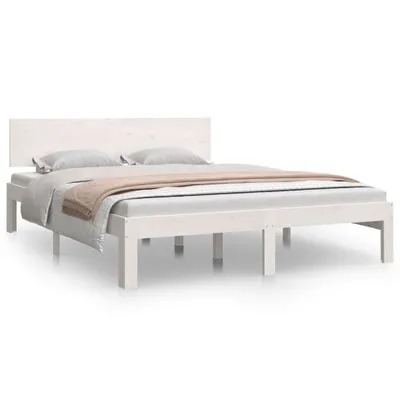 Zdjęcie produktu dla VidaXL 810476, Biały, 143,5 cm, 195,5 cm, 69,5 cm, 1400 x 1900 mm, 24,5 cm