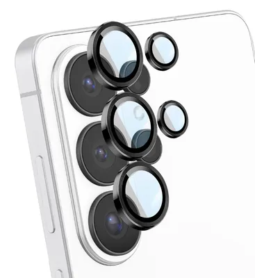 Produktbild von Blue Star, Kameraschutz für Galaxy S26 Ultra mit Applikator, Schwarz / Transparent