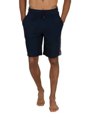 Produktbild von Tommy Hilfiger Herren Tippe auf Sweat Shorts, Blau S