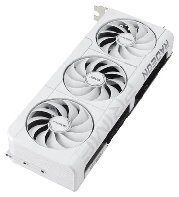 Productafbeelding van ASUS Prime -RX9070XT-O16G-WHITE: AMD Radeon RX 9070 XT, 16 GB GDDR6