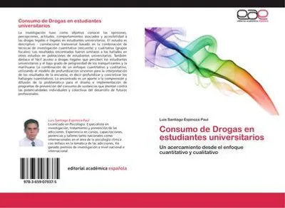 Produktbild von Consumo de Drogas en estudiantes universitarios