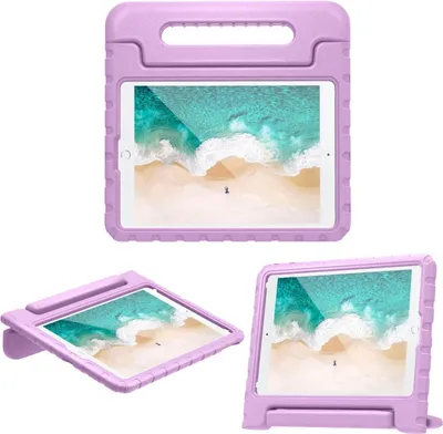 Immagine prodotto di iPad 9 2021 da 10,2 pollici, iPad 7 2019 da 10,2 pollici, iPad 8 2020 da 10,2 pollici Custodia: imoshion Cover posteriore con maniglia di sicurezza per bambini
