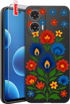 Immagine prodotto di ETUI do Motorola Moto G35 5G MOTYWY LUDOWE TRADYCJA KULTURA WZORY + SZKŁO