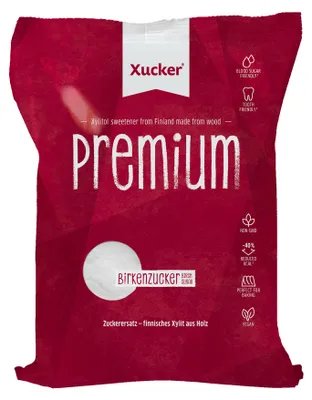 Produktbild von Xucker Premium Xylit, Nachfüllbeutel, 1kg