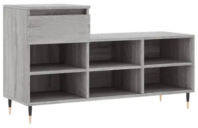 Obrázek produktu pro vidaXL Věšák na boty Grey Sonoma 102x36x60 cm Dřevěný materiál