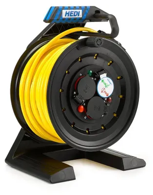 Produktbild von HEDI K7A40QTF Vollkunststoff Kabeltrommel „Generation 7 Companion“ 40 m