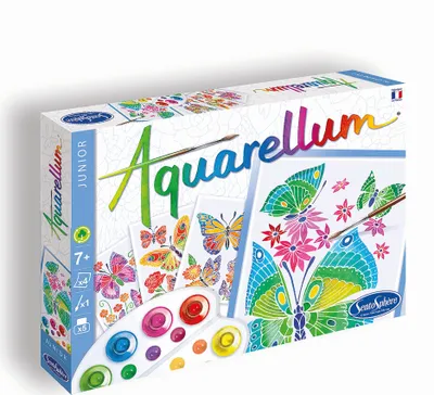 Produktbild von Sentosphere - Aquarellum Junior Schmetterling & Blume