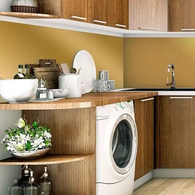 Produktbild von Dekorative Vinyl-Klebefolie auf Meterware – Waschbarer, wasserfester Aufkleber für Wände, Küchen und Möbel – 60 cm x 50 m – Gold