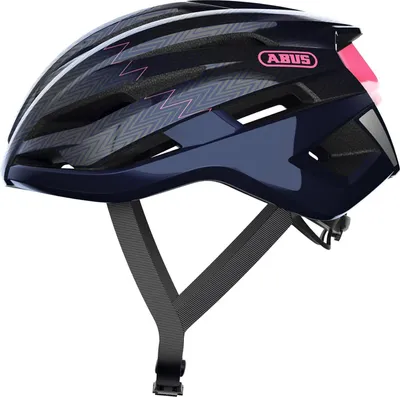 Produktbild von ABUS Rennradhelm StormChaser - Leichter und komfortabler Fahrradhelm für professionellen Radsport für Damen und Herren - Blau/Rosa, Größe S (51-55 cm?)