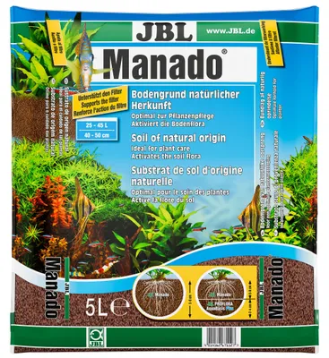 Productafbeelding van JBL Natuurlijke poreuze aquarium bodemgrond 5 Liter