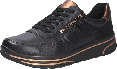 Produktbild von Ara Damen Schnürschuhe, schwarz(schwarzmarrone), Gr. 91/2