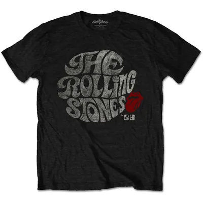 Produktbild von The Rolling Stones Swirl Logo '82 Black XL T-Shirt