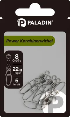 Produktbild von Paladin Angelzubehör Safety Karabinerwirbel Gr. 4