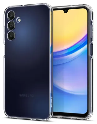 Productafbeelding van Spigen Crystal Flex Backcover voor de Samsung Galaxy A15 (5G/4G) - Transparant