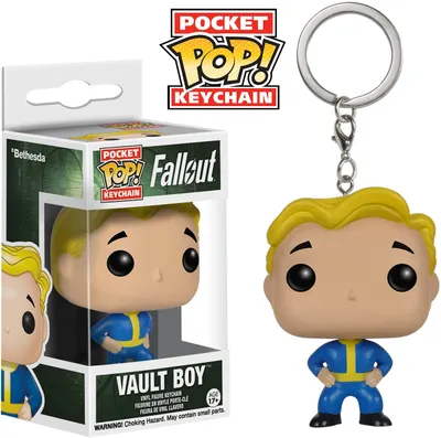Produktbild von Fallout - Vault Boy - Schlüsselanhänger Funko Pocket POP! Keychain