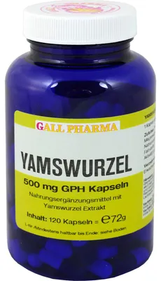 Zdjęcie produktu dla GALL PHARMA Korzeń pochrzynu 500 mg GPH Kapsułki, 120 kapsułek